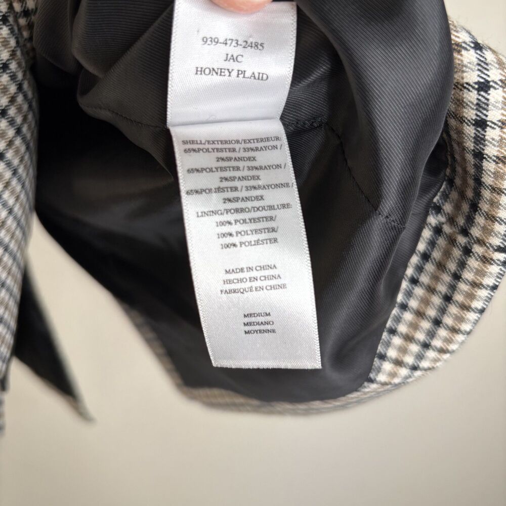 Rails Jac Blazer Honey Plaid - Picture 3 of 6